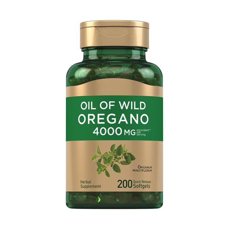 Olew o softgels oregano gwyllt 4000mg