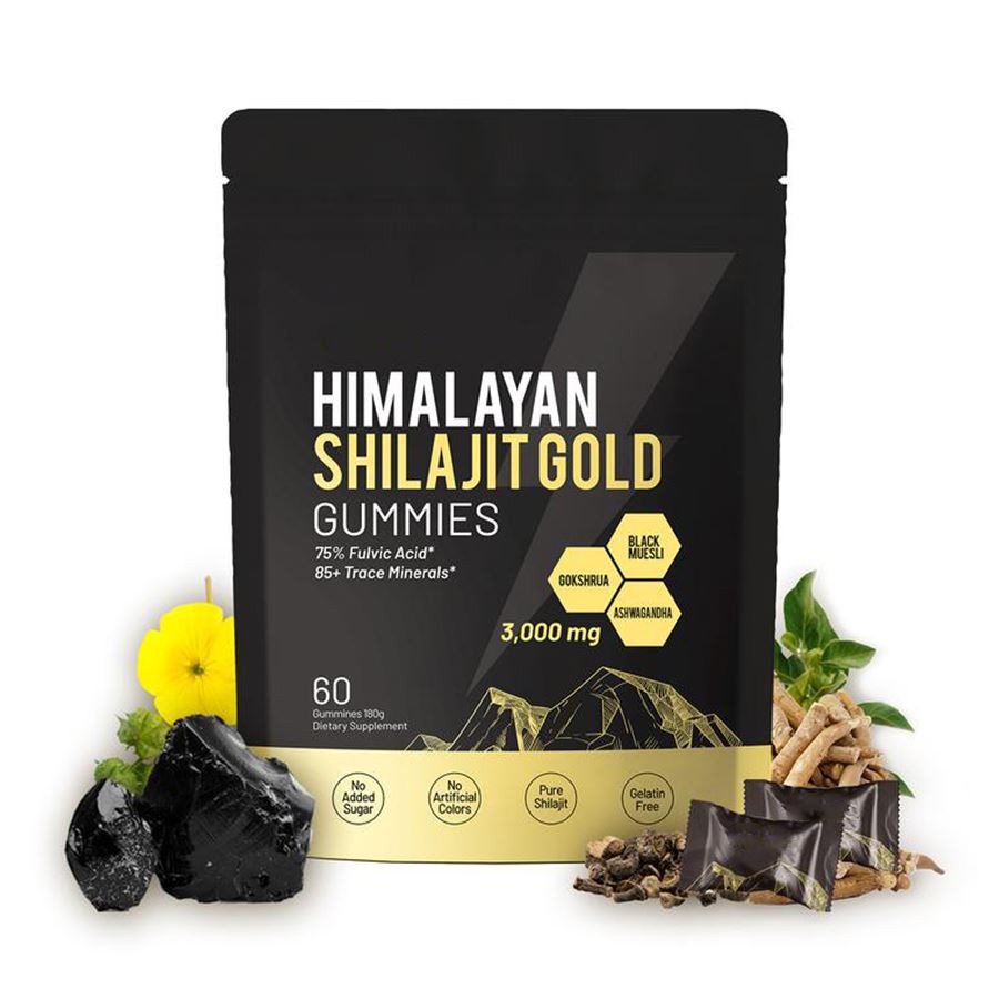 Gummies aur shilajit himalayan elixir lles grymus natur