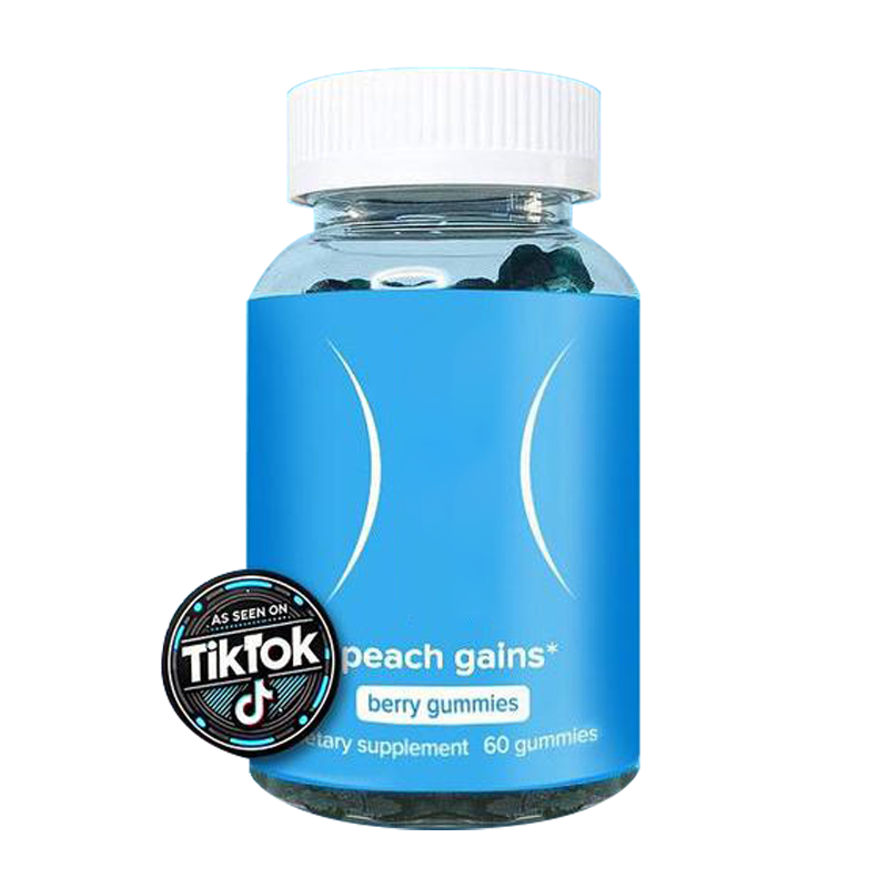 Mae eirin gwlanog yn ennill Gummies aeron