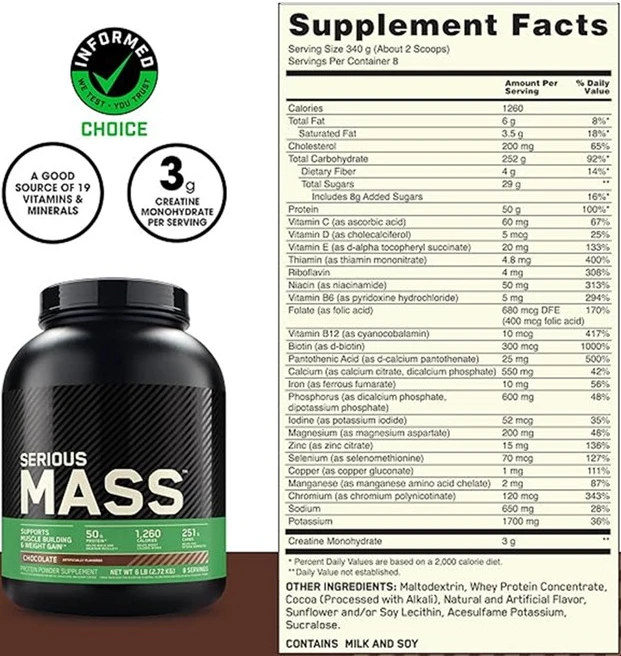 Mass Gainer Powder