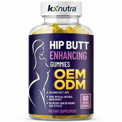 Hip Butt Gwella Gummies Fegan