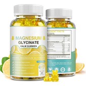 Gummies tawel glycinad magnesiwm