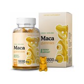Gummies maca organig gwyllt lles cyfannol egni naturiol ym mhob brathiad