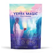 Yerba Magic Peach Mango Ynni Naturiol a Chefnogaeth Perfedd ym mhob Scoop